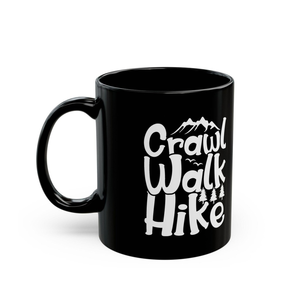 Fearless Steps Black Mug‎